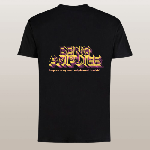 Being Amputee T-Shirt (Black) S/M/L/XL/2XL